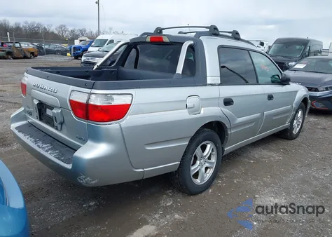 2005 Subaru Baja Sport из США, поврежденный, VIN 4S4BT62C556102727